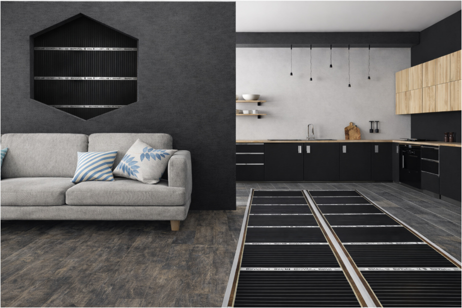 Podlahové vykurovanie BRANN – inštalácia